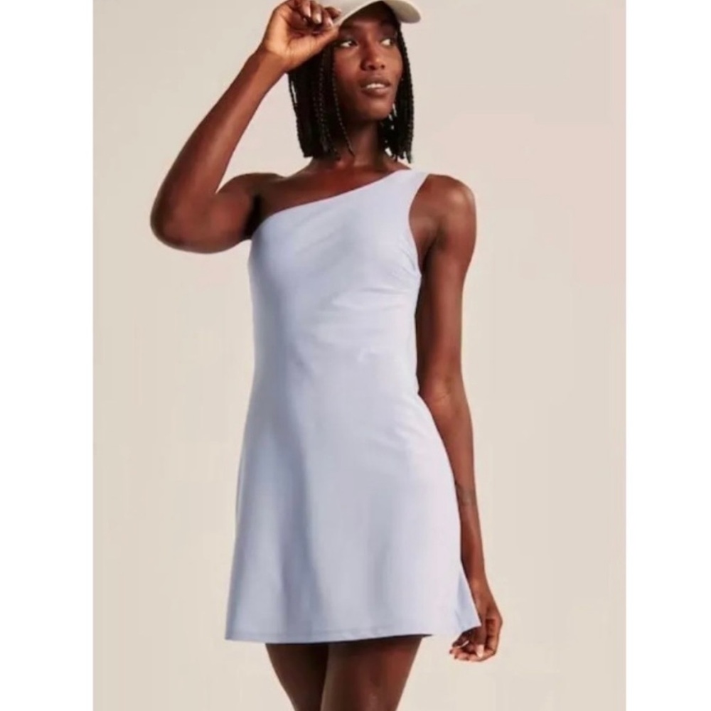 Abercrombie & Fitch One-Shoulder Traveler Dress